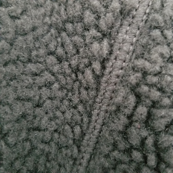 J.CREW Men's Hooded Sherpa Jacket Coat M Black NWT - Picture 7 of 14